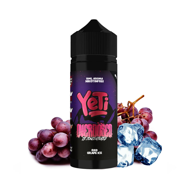 Yeti Overdosed Aroma 10ml Red Grape Ice