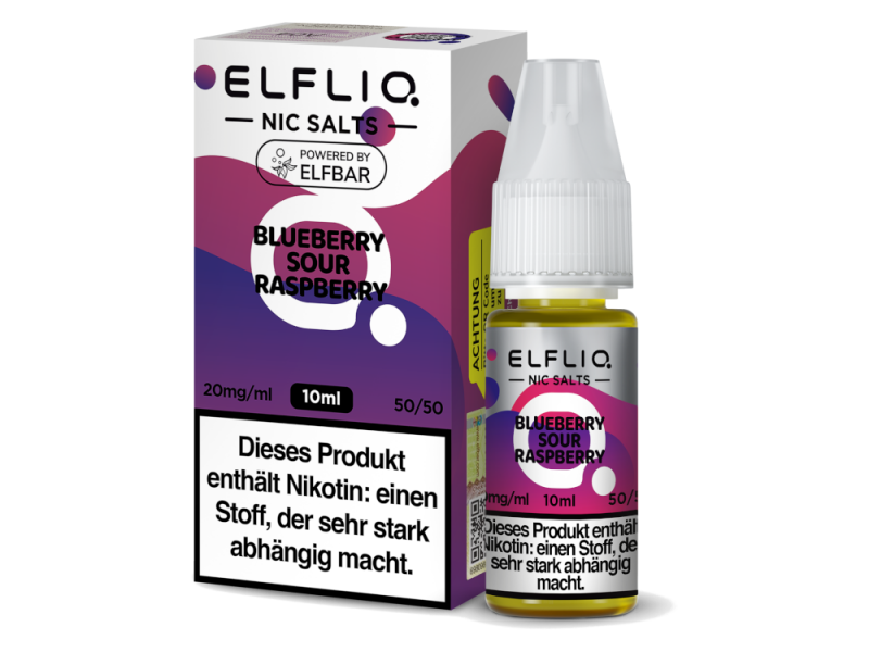 ELFLIQ Nikotinsalz 20mg-Blueberry Sour Raspberry
